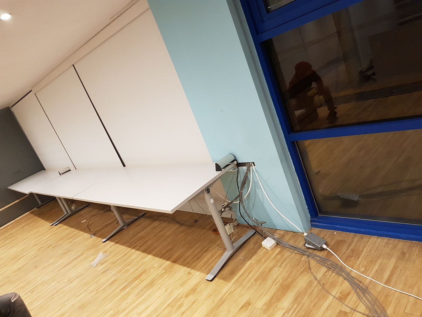 2 Seater series Office Table 400cm x 80cm