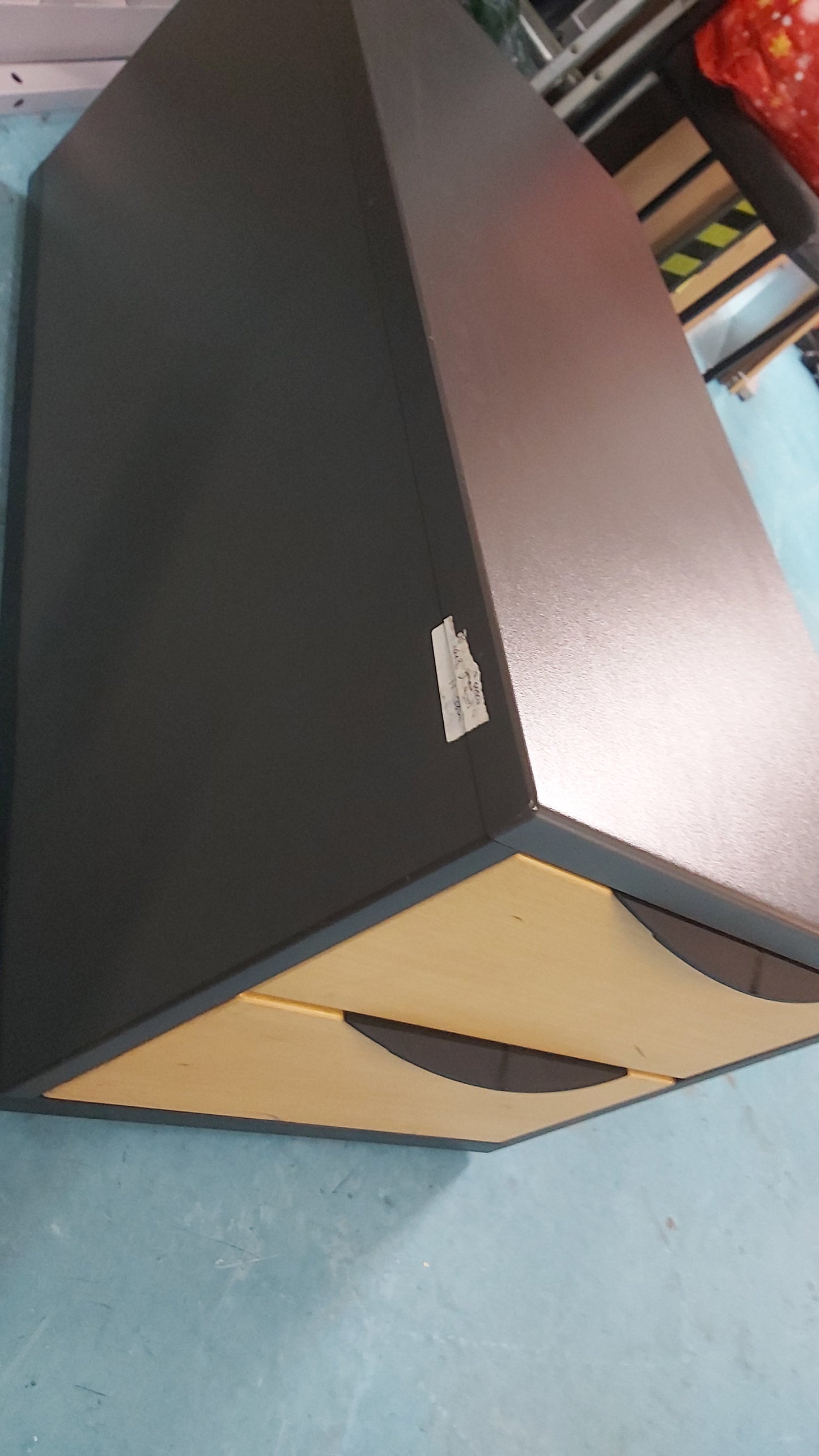 ELAN yew 2-drawer office storage cabinet unit W:42cm H:38cm D:90cm