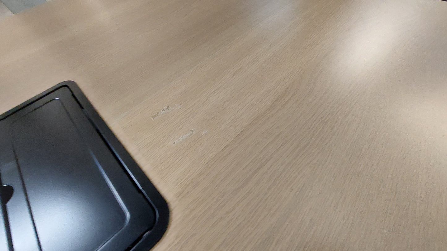 office meeting Boardroom room conference table desk seats six persons 140cm x 140cm