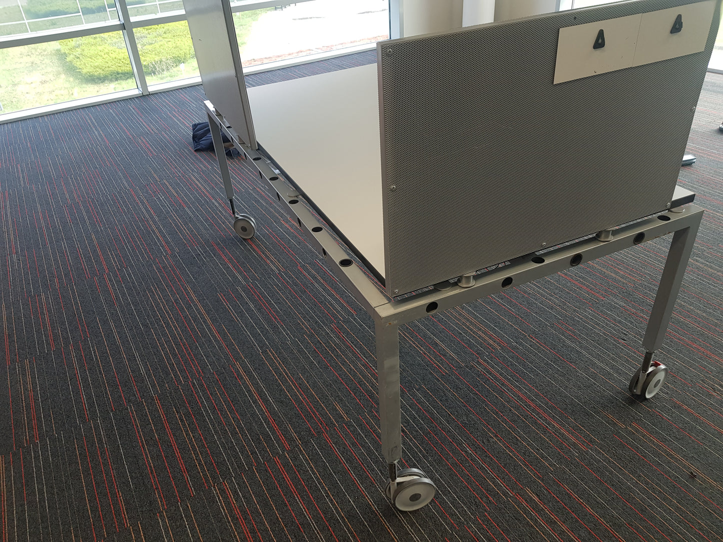 Mobile Senator home office desk table 180cm w x 80cm d x 73cm h