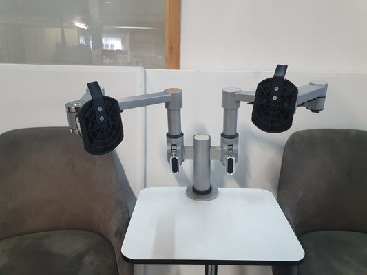 Dual Clamp Monitor Stands