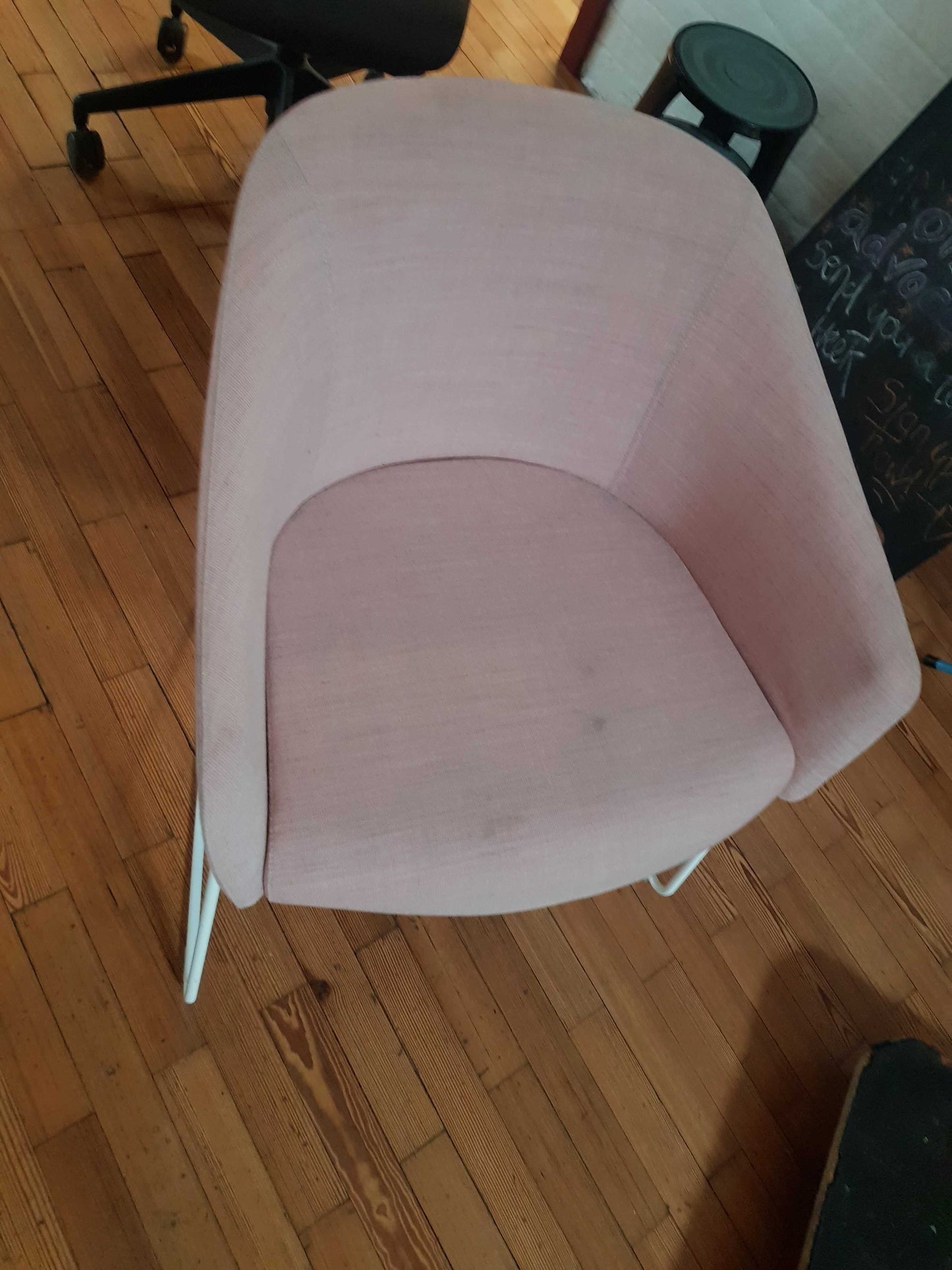 Used Boss Design Paloma Tub Arm Chair Pastle pink