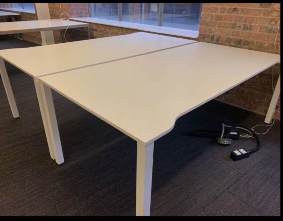 Used Techo single bench desk £199. 200cm x 100cm total