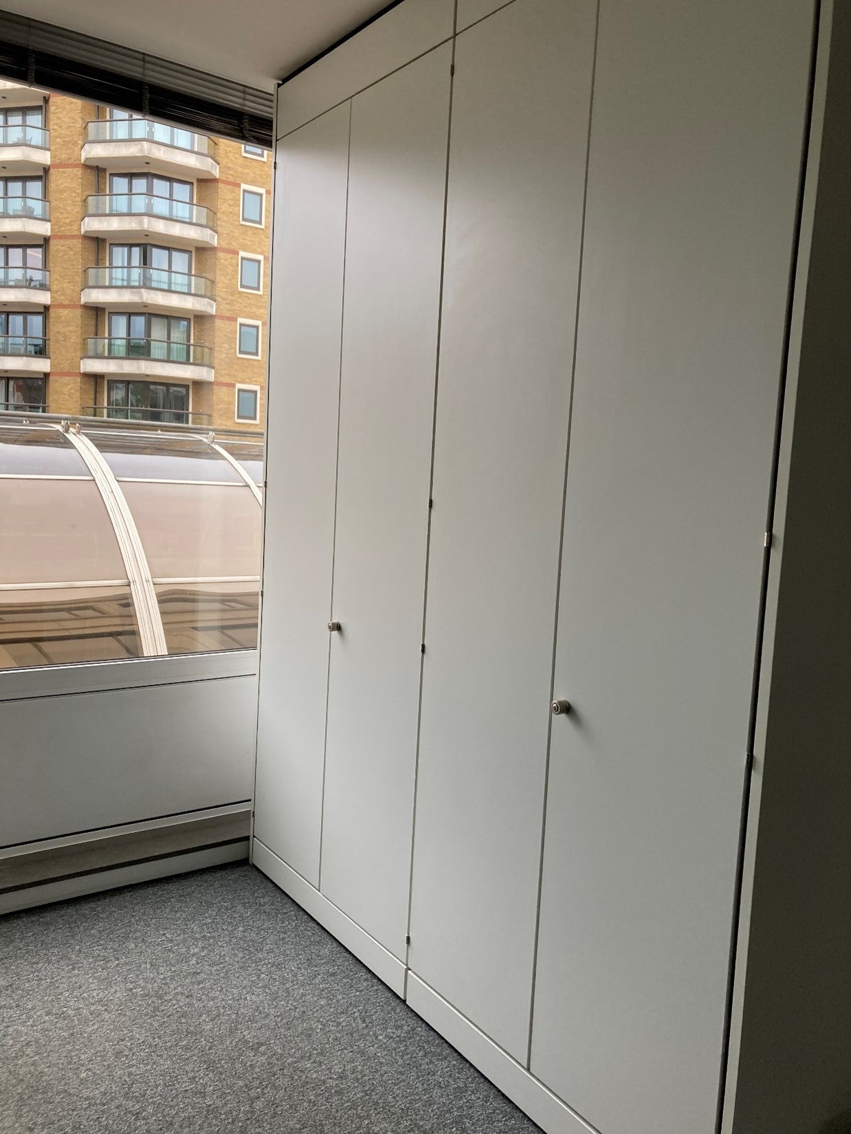 4 door tall double-door office cupboards W240cm H270cm