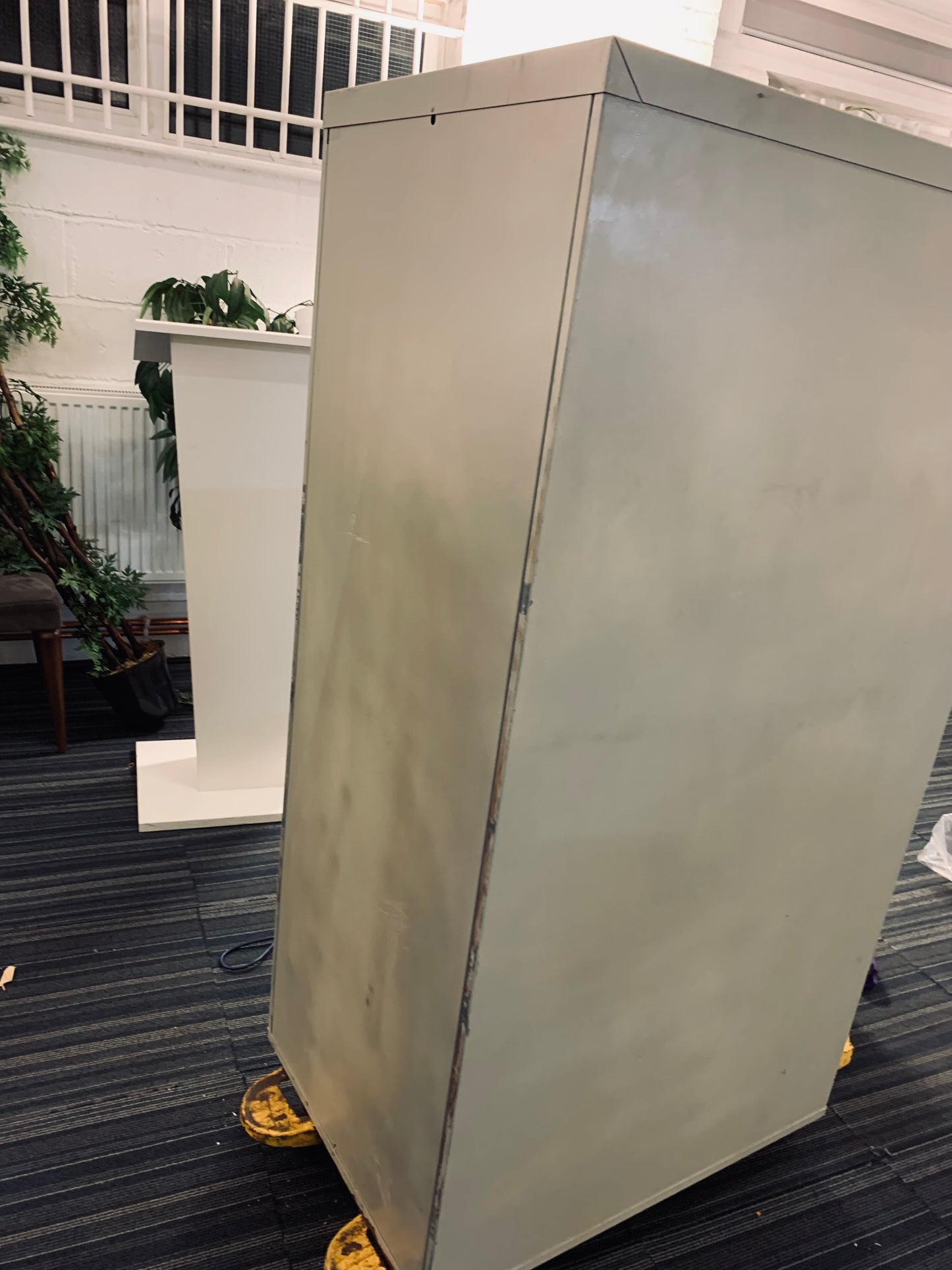 Grey Industrial Heavy Duty Safe with Individual Locking Drawers