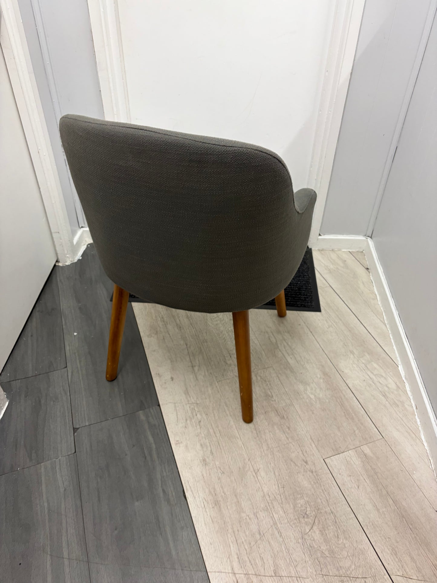 Used Dining Chair Grey Stick leg