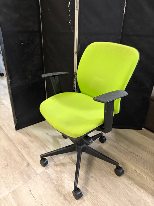 Used chair office computer task adjustable ergonomic swivel