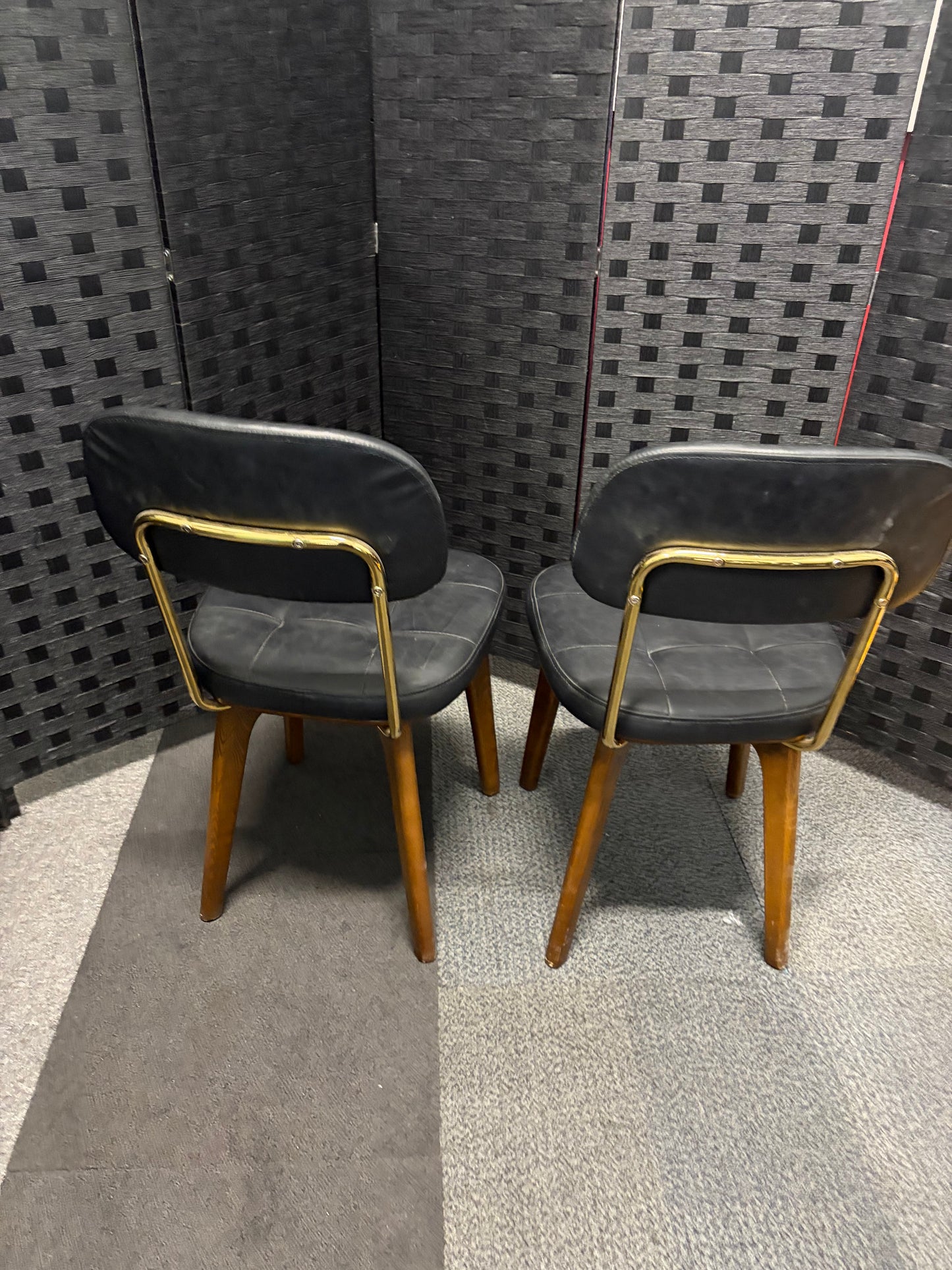 Used Utility High Back Dining Chair