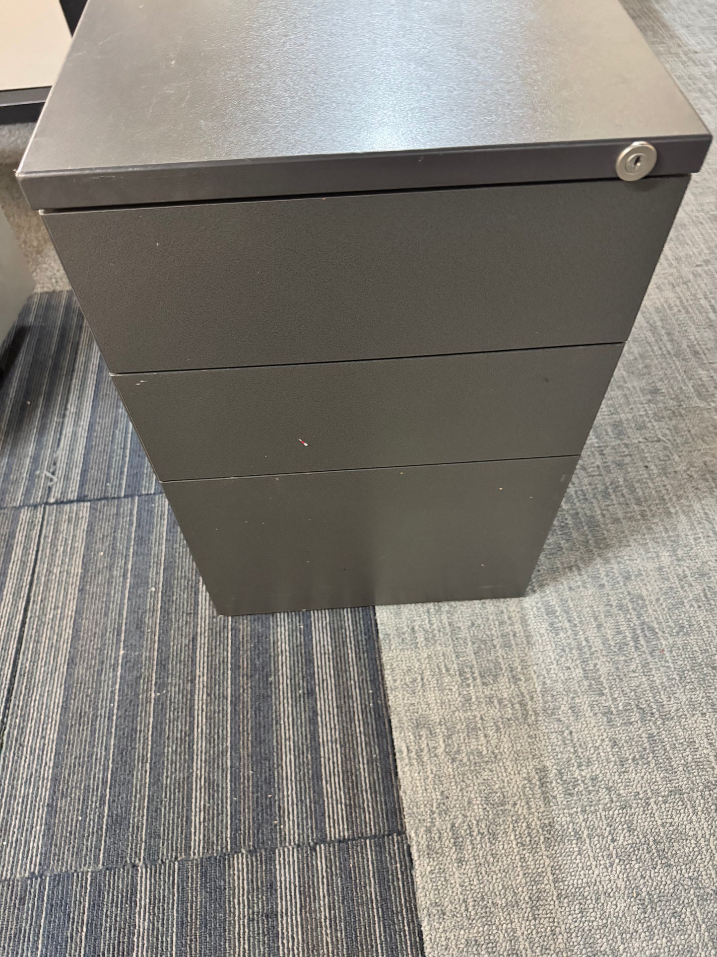 3 drawer office desk drawer
