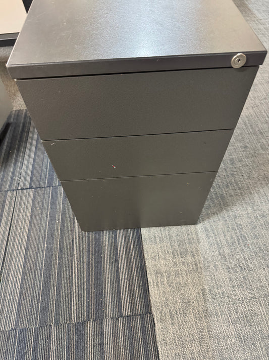 3 drawer office desk drawer