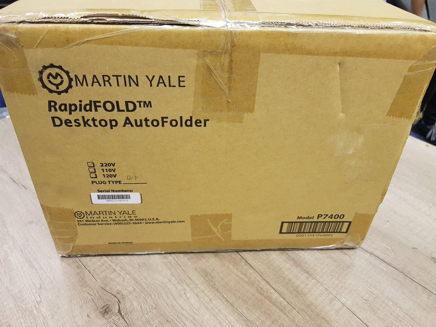 Martin Yale Rapidfold Desktop Auto folder 7400