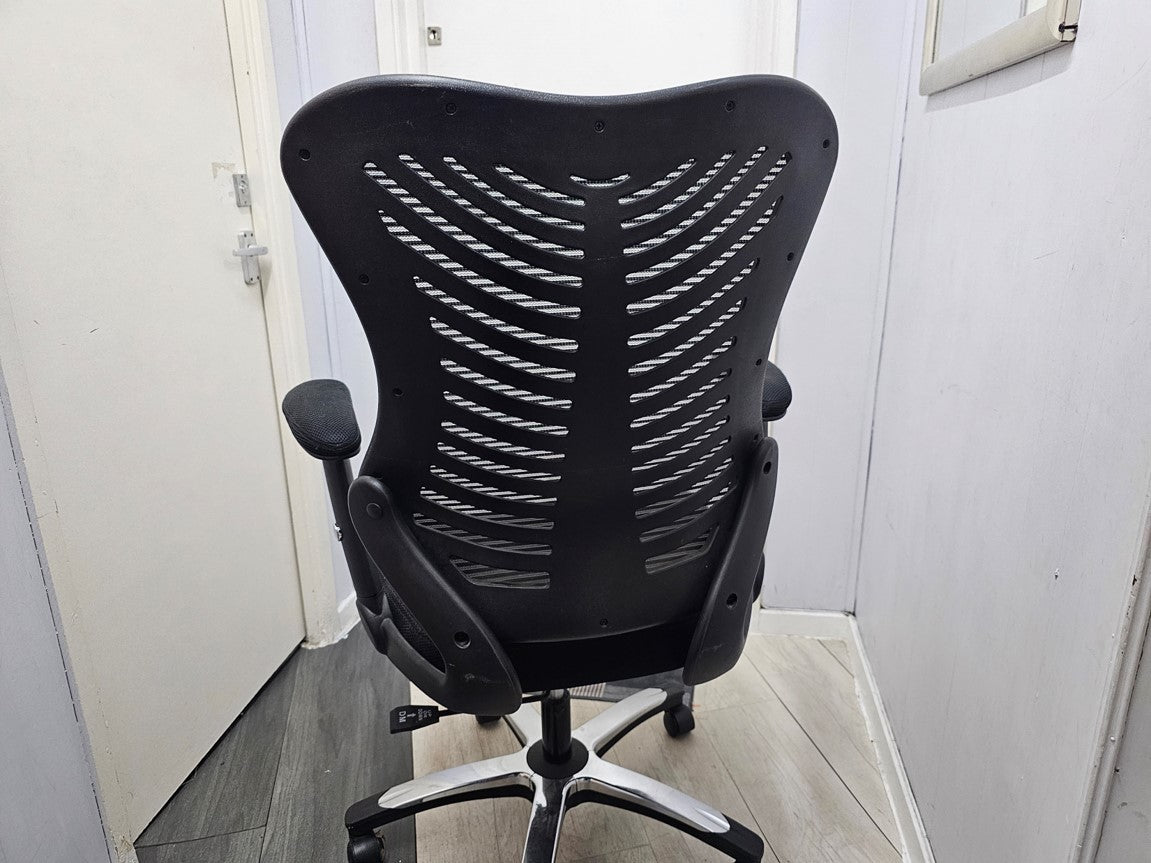 Black Grey Office Swivel Chair