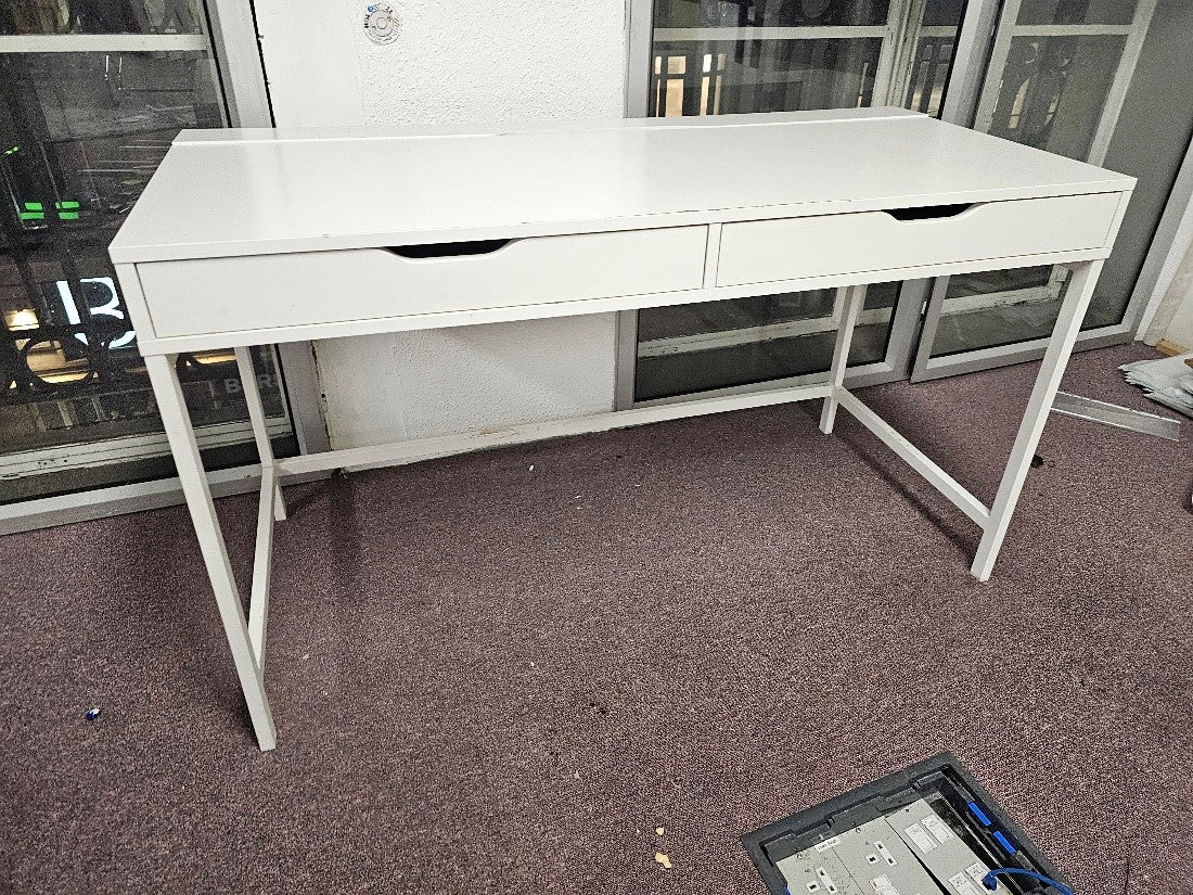 White IKEA ALEX Home Office Study Desk 134cm x 60cm – Precious