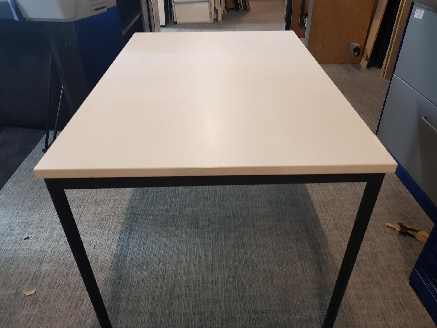 Used Home Workstation Desk in White, 120cm x 60cm