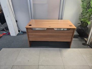 1350mm Light brown Office Computer Desk, Study Workstation