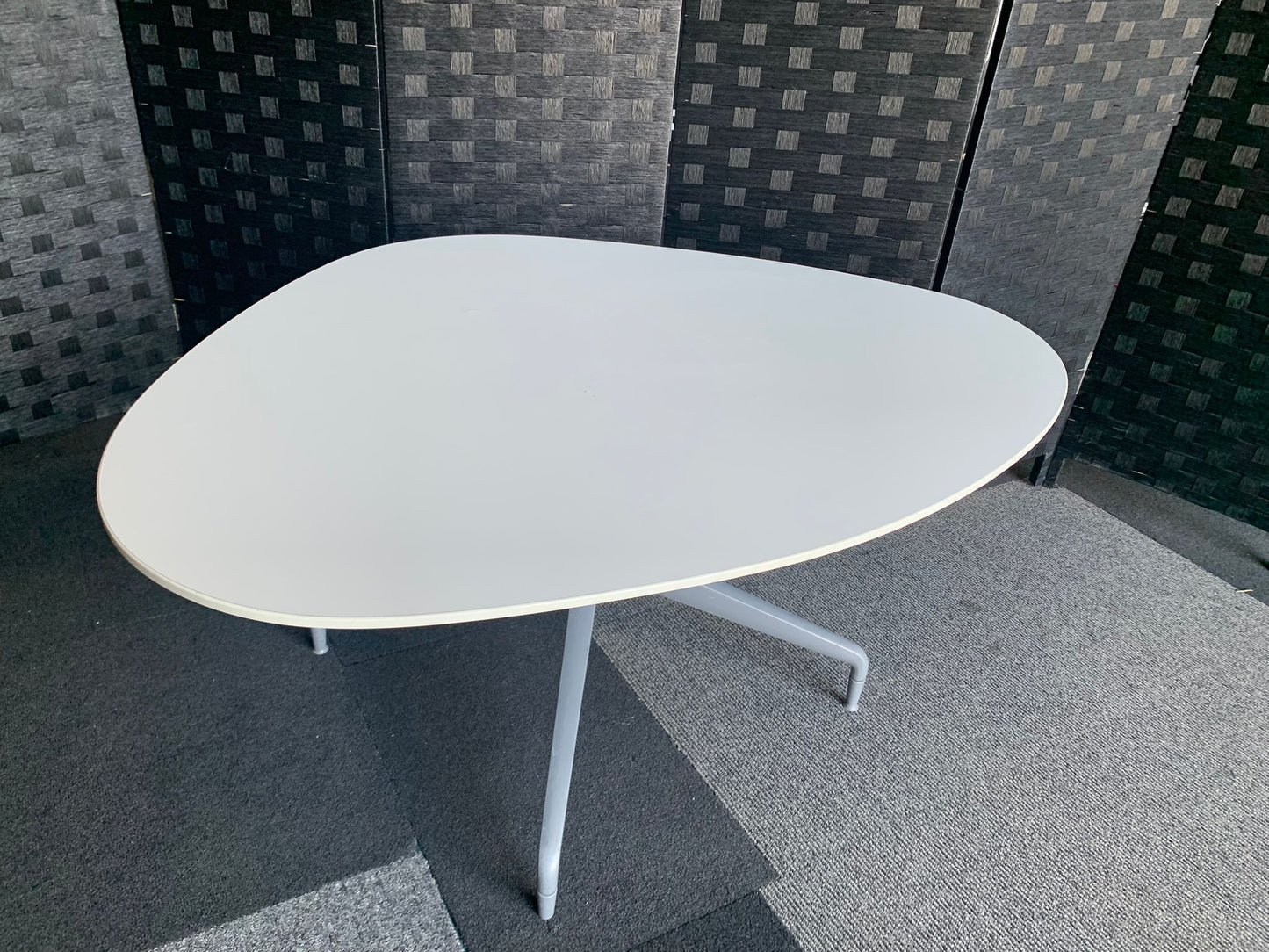 Orangebox low white coffee table
