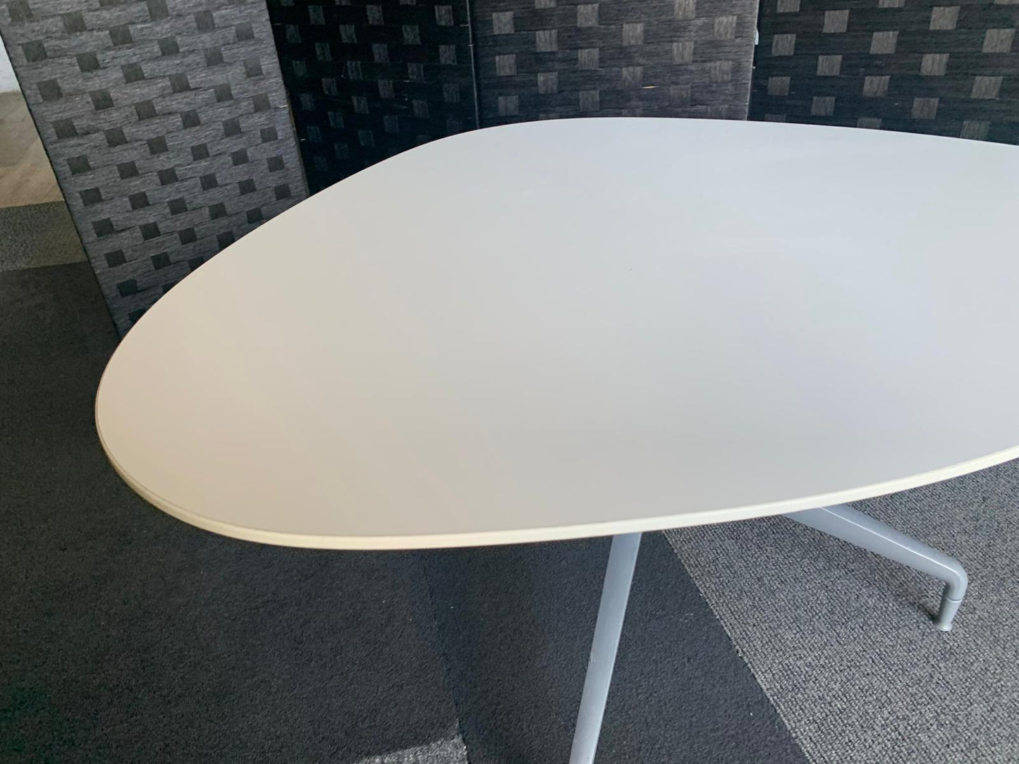 Orangebox low white coffee table