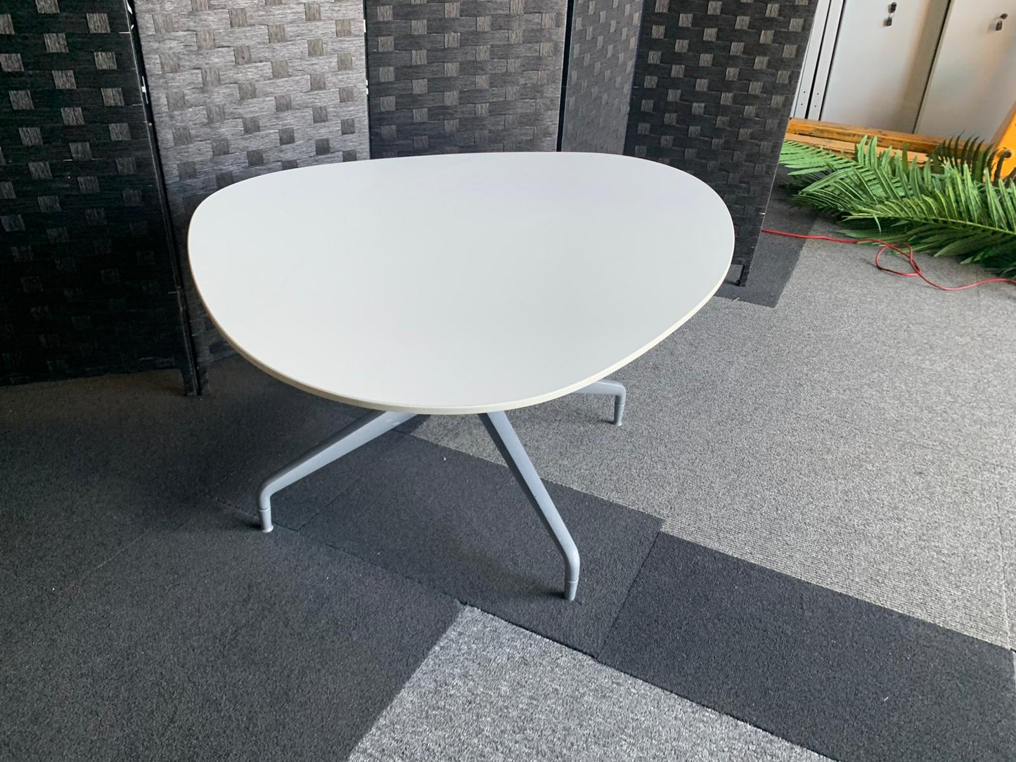 Orangebox low white coffee table