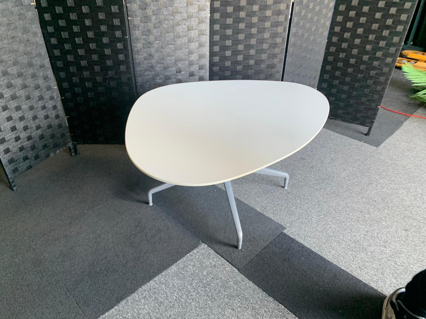 Orangebox low white coffee table