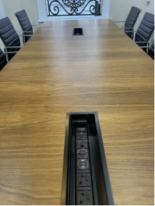 Used Boardroom Table Executive Wood finish Office conference meeting table 400cm x 120cm