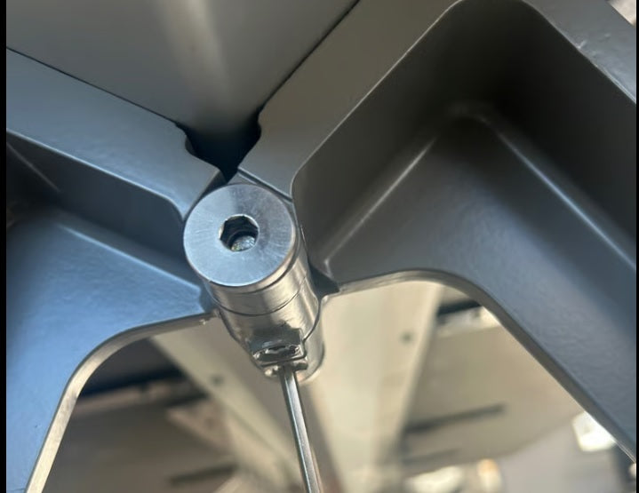 Used boardroom table Meeting table conference table grey H 75cm X w 120cm X L 240cm