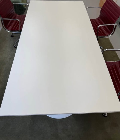 Used  boardroom table meeting table conference table Trumpet base rectangular