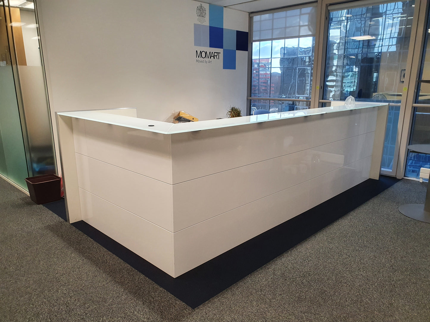 L Shape Reception Desk