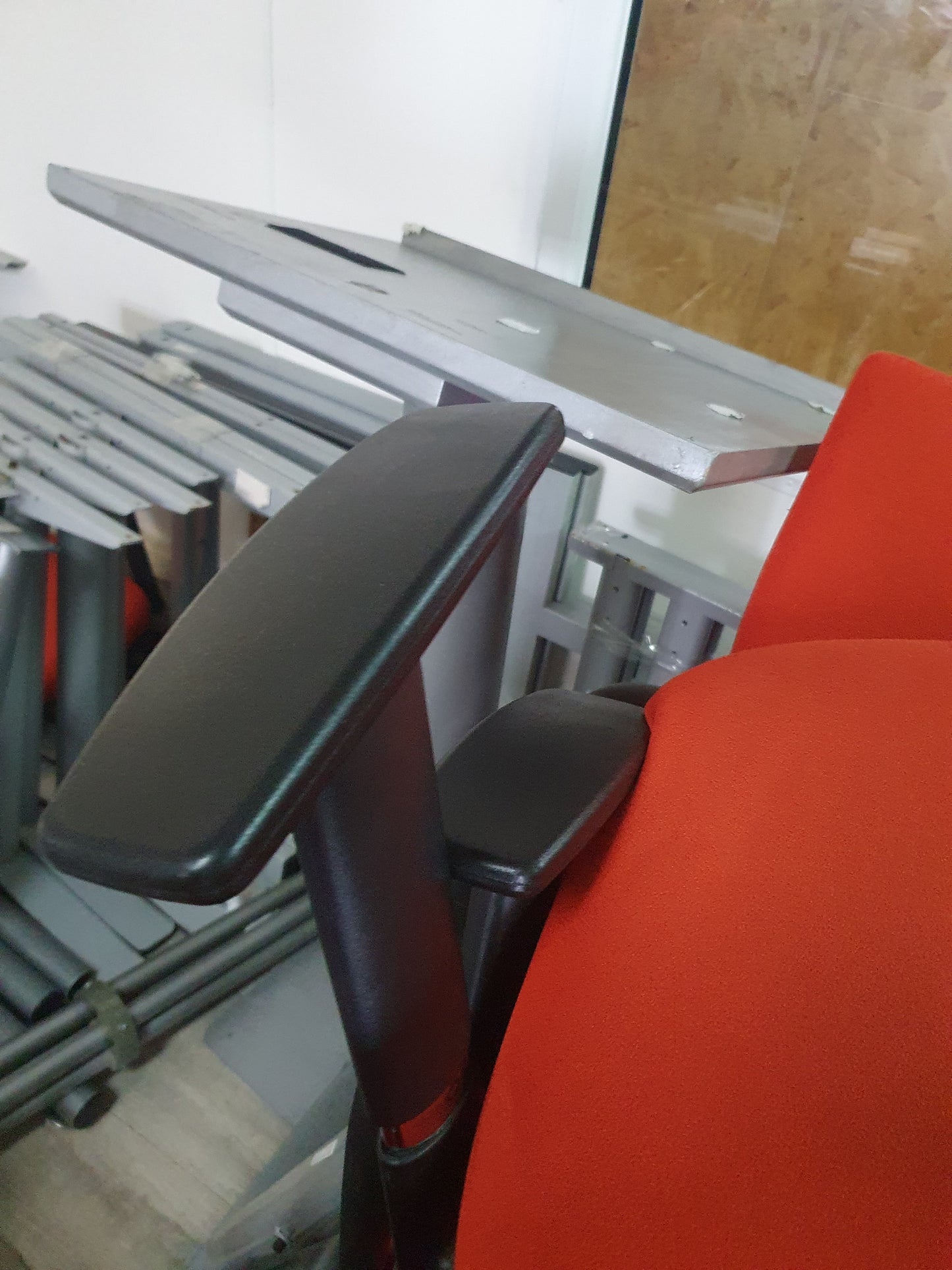 Used Lectern Podium Stand Mobile Floor Grey 56cm x 105cm x 115cm