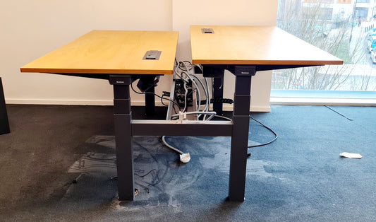 2 Person Electric Sit-Stand Office Desk- W1600 X D800mm