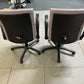 Set of 2 Swivel task chair by Comforto in Lavendar Purple