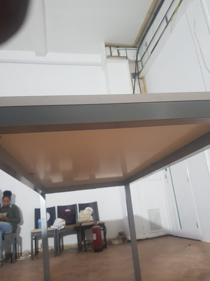 Used Office Breakout Table, White High Table