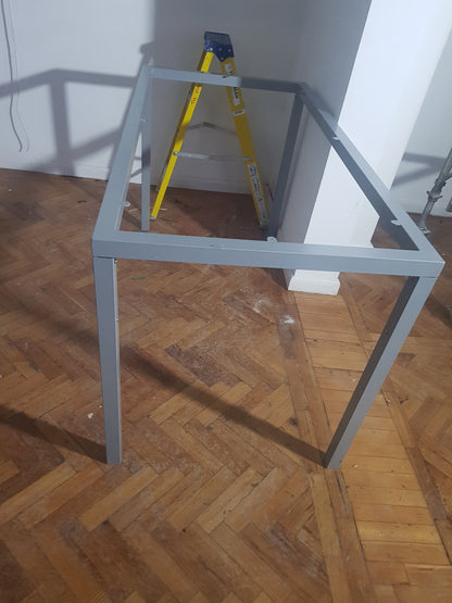 Used Office Breakout Table, White High Table