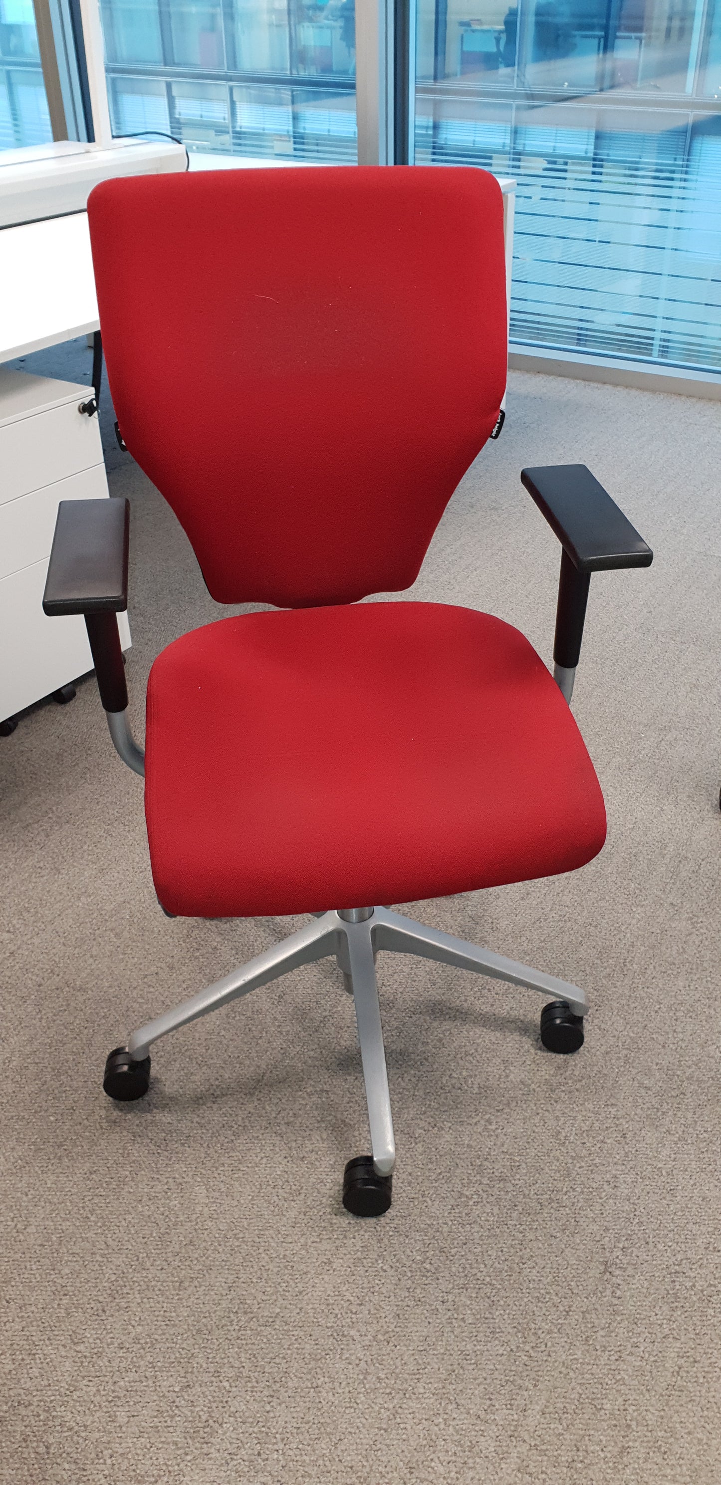 Orangebox Red Used Desk Chair