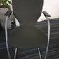 Black Cantilever Chair by Orangebox