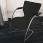 Black Cantilever Chair by Orangebox