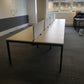Wood-top 6-pod Office Bench Desk (each desk= 120cm x 70cm)