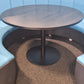 8-10 Seater Black-Blue Contrast High Back Acoustic Meeting Booth on castors