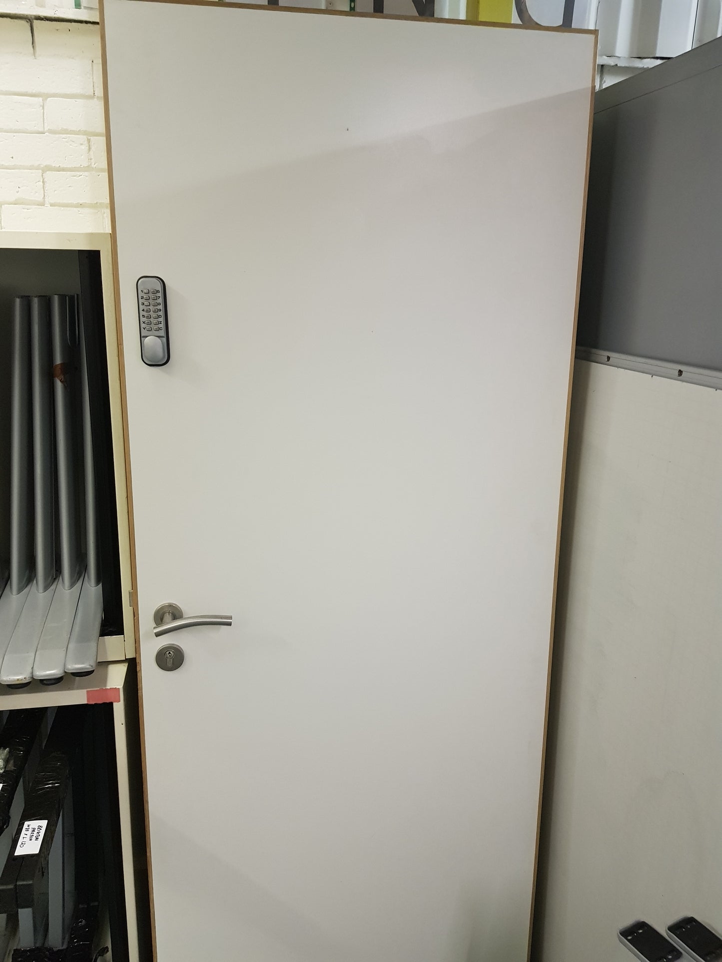 Used Off white Fire doors