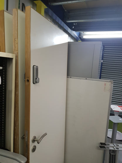 Used Off white Fire doors