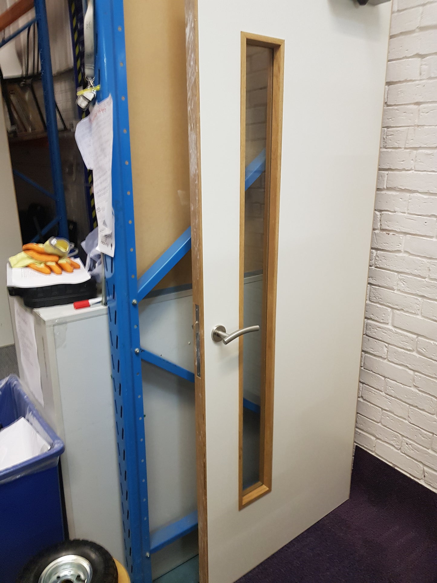 Used Off white Fire doors