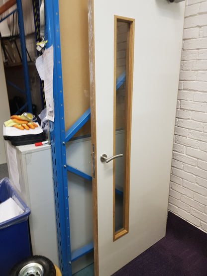 Used Off white Fire doors