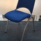 VERCO Blue Stick Chairs, for use in meetings/waiting & reception areas