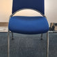 VERCO Blue Stick Chairs, for use in meetings/waiting & reception areas