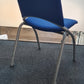 VERCO Blue Stick Chairs, for use in meetings/waiting & reception areas