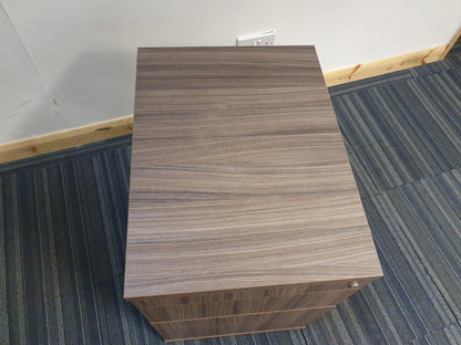 Executive Wood Grain Under Desk Small Drawer H:63cm D:58.5cm W:44cm