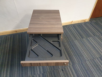Executive Wood Grain Under Desk Small Drawer H:63cm D:58.5cm W:44cm