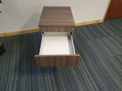 Executive Wood Grain Under Desk Small Drawer H:63cm D:58.5cm W:44cm