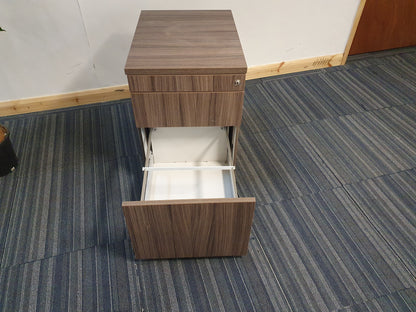 Executive Wood Grain Under Desk Small Drawer H:63cm D:58.5cm W:44cm