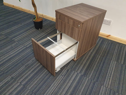 Executive Wood Grain Under Desk Small Drawer H:63cm D:58.5cm W:44cm