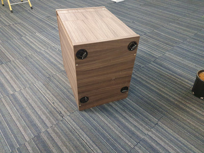 Executive Wood Grain Under Desk Small Drawer H:63cm D:58.5cm W:44cm
